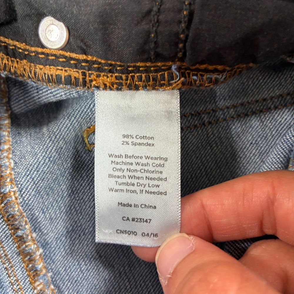 Talbots Simply Flattering 5 Pocket Jeans Womens 6 Bootcut Stretch Blue Denim - Picture 4 of 10